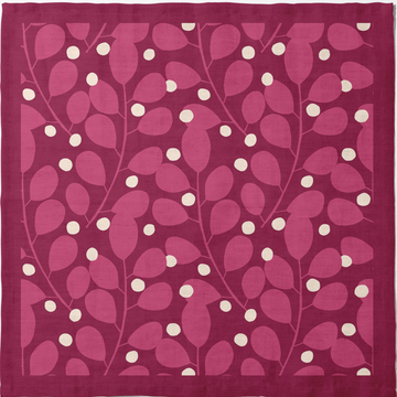 Dinner Napkin - Branches + Dots (Pink)