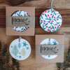 Holiday Ornaments - Branch and Berry & Evergreen Forest with Snowflakes