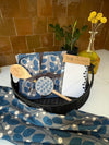 Kitchen Gift Set – Apron, Tea Towel & Hot Pad in Hand-Drawn Rose Hips or Branches + Dots Pattern