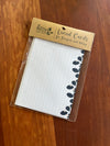 Branches + Dots Lined Recipe & Note Cards – 4x6 Modern Hand-Drawn Stationery, Eco-Friendly Set of 10