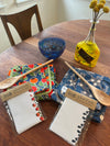 Rose Hips Lined Recipe & Note Cards – 4x6 Hand-Drawn Floral Stationery, Eco-Friendly Set of 10