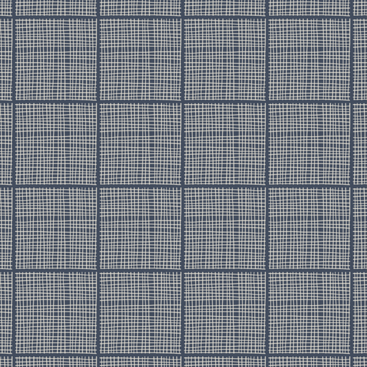 Dinner Napkin - Hatch (Cream on Grey)
