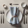 Dinner Napkin - Hatch (Light Blue)