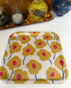 Mod Flower Yellow Birch Tray – Hand-Drawn Sustainable Decor