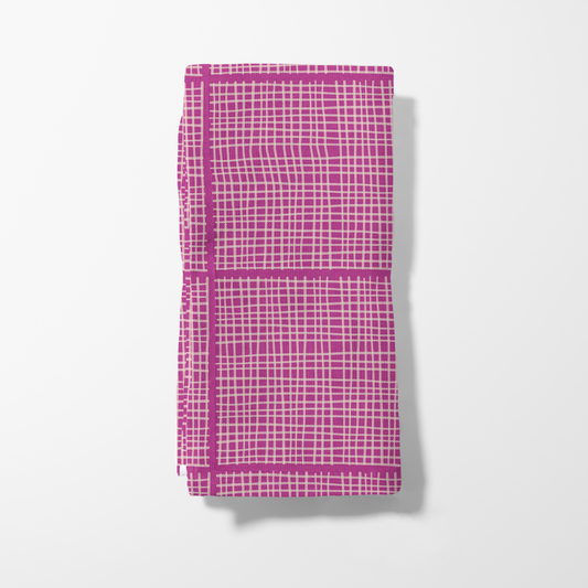 Dinner Napkin - Hatch (Magenta)