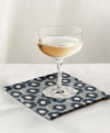 Cocktail Napkin - Mod Flowers (Grey)