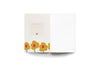 Mod Flowers Yellow Journal – Softcover Dot Grid Notebook with Hand-Drawn Floral Cover, Recycled Paper, and School-Building Mission
