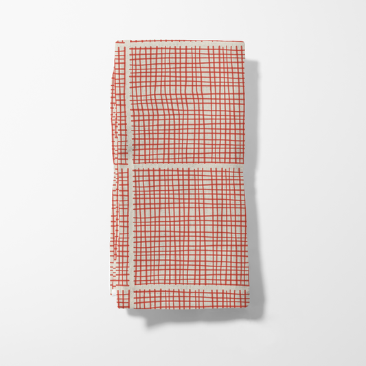 Dinner Napkin - Hatch (Red)
