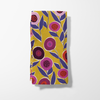 Dinner Napkin - Button Flower (Yellow)