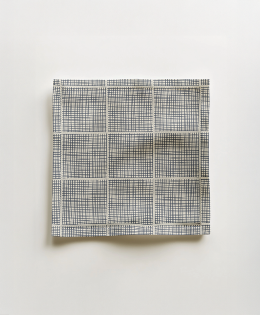 Cocktail Napkin - Hatch (Grey + Cream)