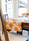 Table Runner - Mod Flowers (Yellow)