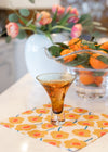 Cocktail Napkin - Mod Flowers (Yellow)