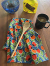 Engraved Wooden Spoon - Rose Hips