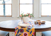Table Runner - Button Flowers (Yellow)