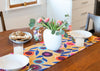 Table Runner - Button Flowers (Yellow)