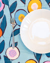 Placemat - Button Flowers (Blue)