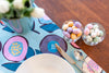 Table Runner - Button Flowers (Blue)