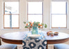 Table Runner - Mod Flowers (Grey)
