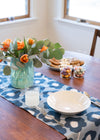 Table Runner - Mod Flowers (Grey)