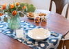 Table Runner - Mod Flowers (Grey)