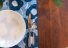 Table Runner - Mod Flowers (Grey)