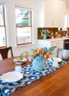 Table Runner - Mod Flowers (Grey)