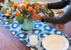 Table Runner - Mod Flowers (Grey)