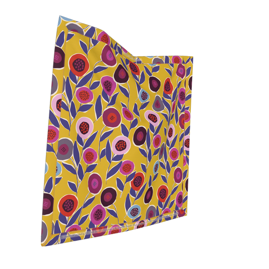 Yellow Button Flowers Napkin